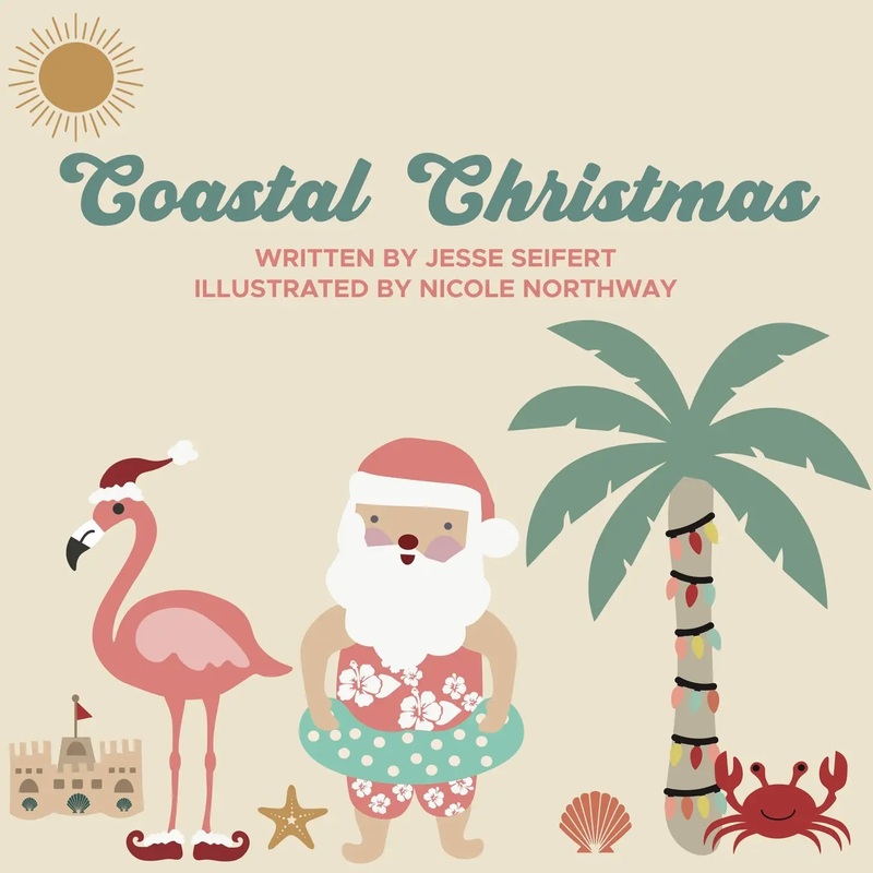 Lucy’s Room Coastal Christmas Board Book