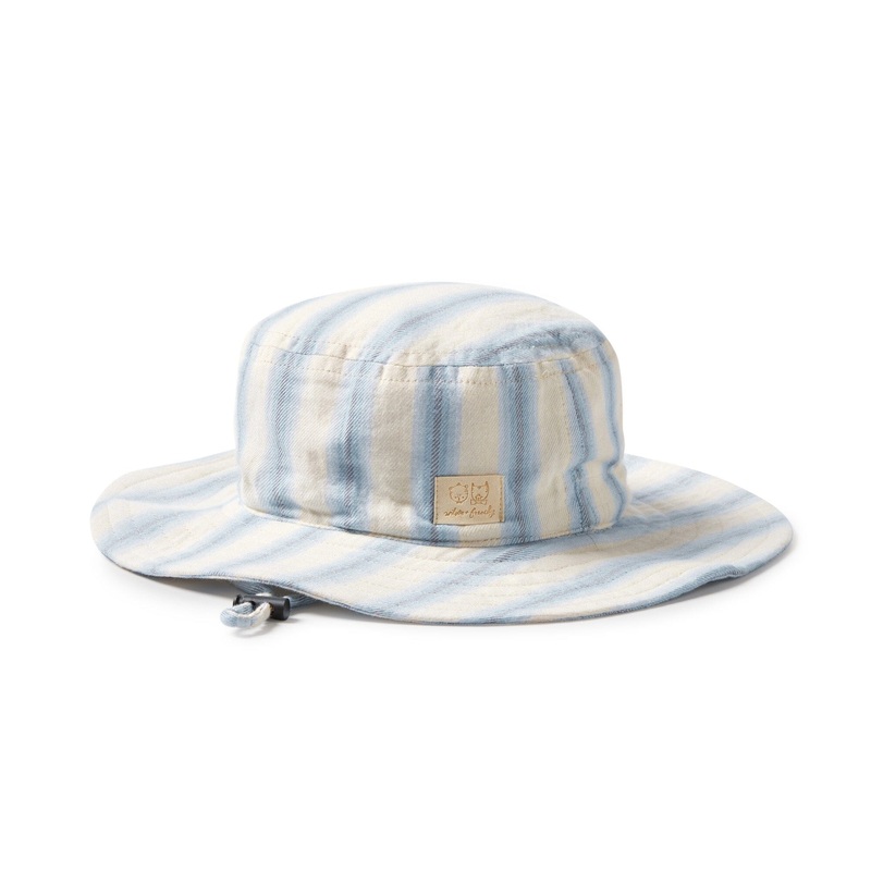 Wilson & Frenchy – Organic Sun Hat | Deep Stripe