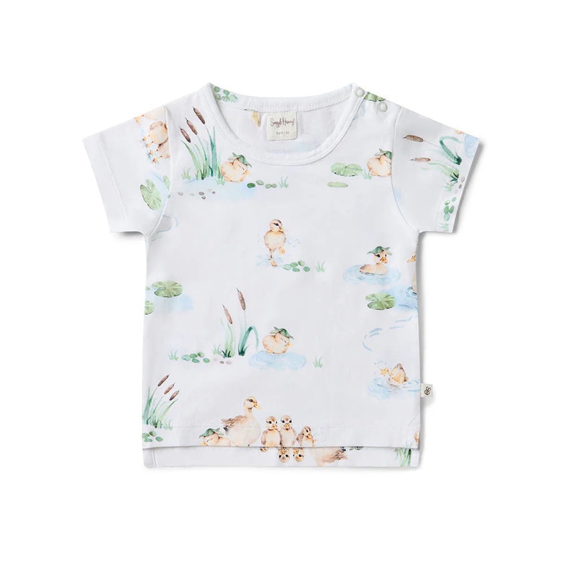 Snuggle Hunny – Organic T-Shirt | Duck Pond